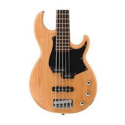 Yamaha 4-string; solid alder body, maple neck, rosewood fingerboard, one split single-coil and one straight single-coil pickup; Satin Yellow Natural Satin